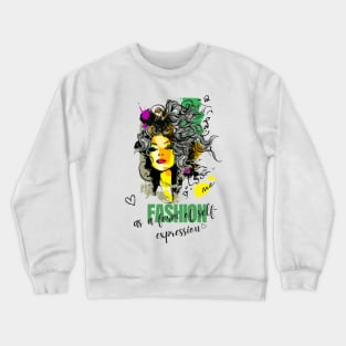 Sketch Couture: The Perfect Fusion of Art and Fashion Crewneck Sweatshirt